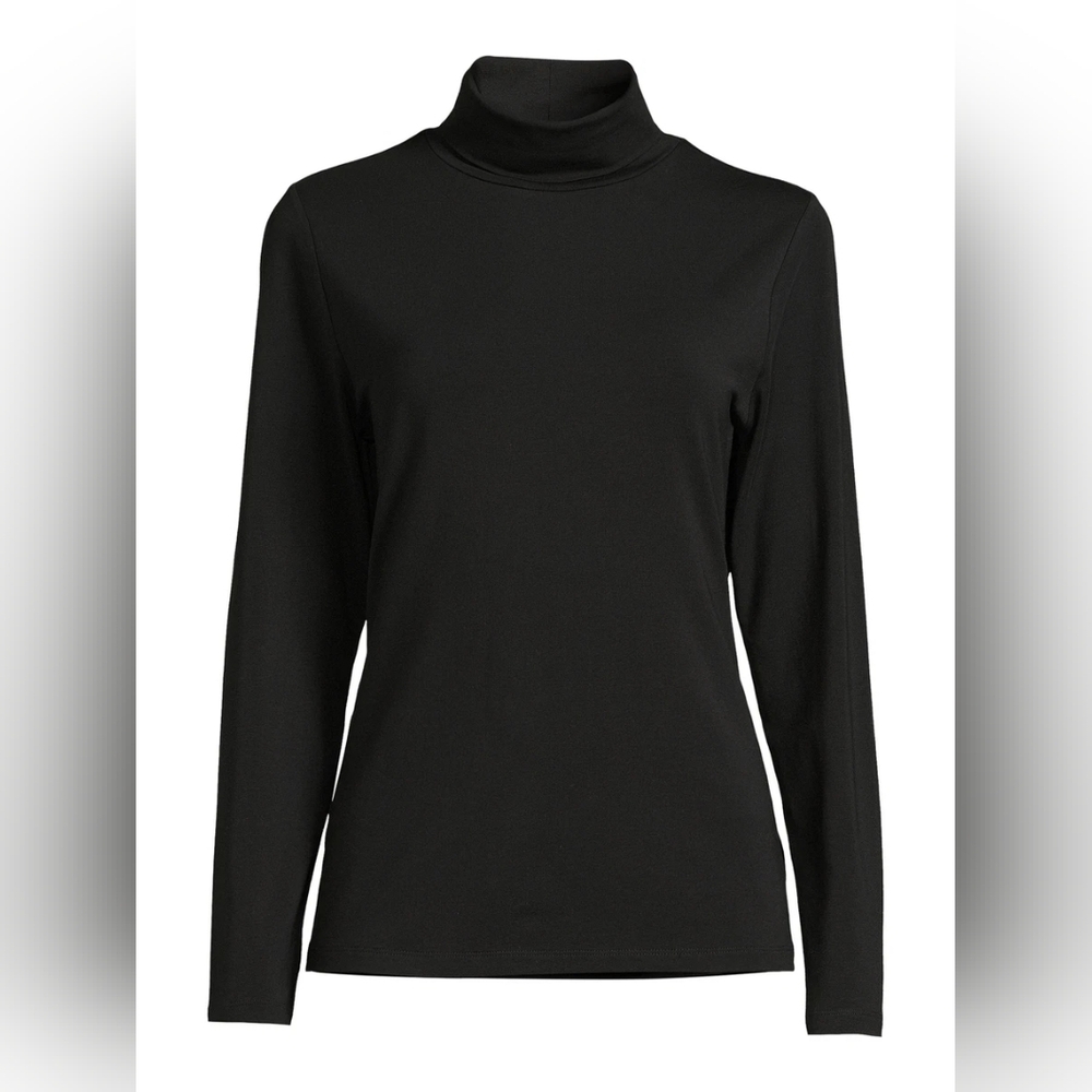 Time and Tru Black Turtleneck